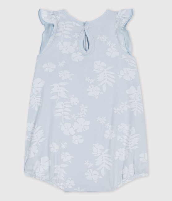 Kurzer Baby-Einteiler aus Baumwolle mit Hawaiimuster