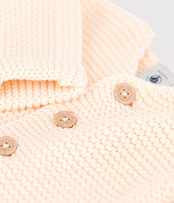 Baby Cardigan in Krausstrick