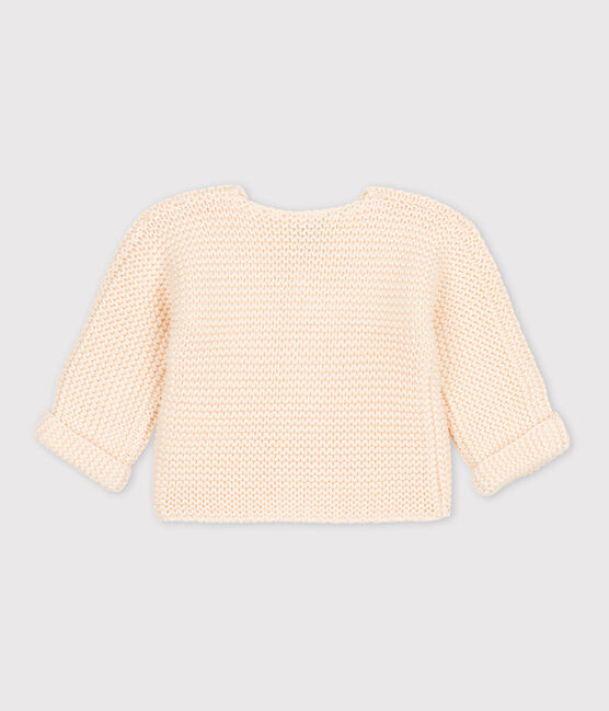 Baby Cardigan in Krausstrick