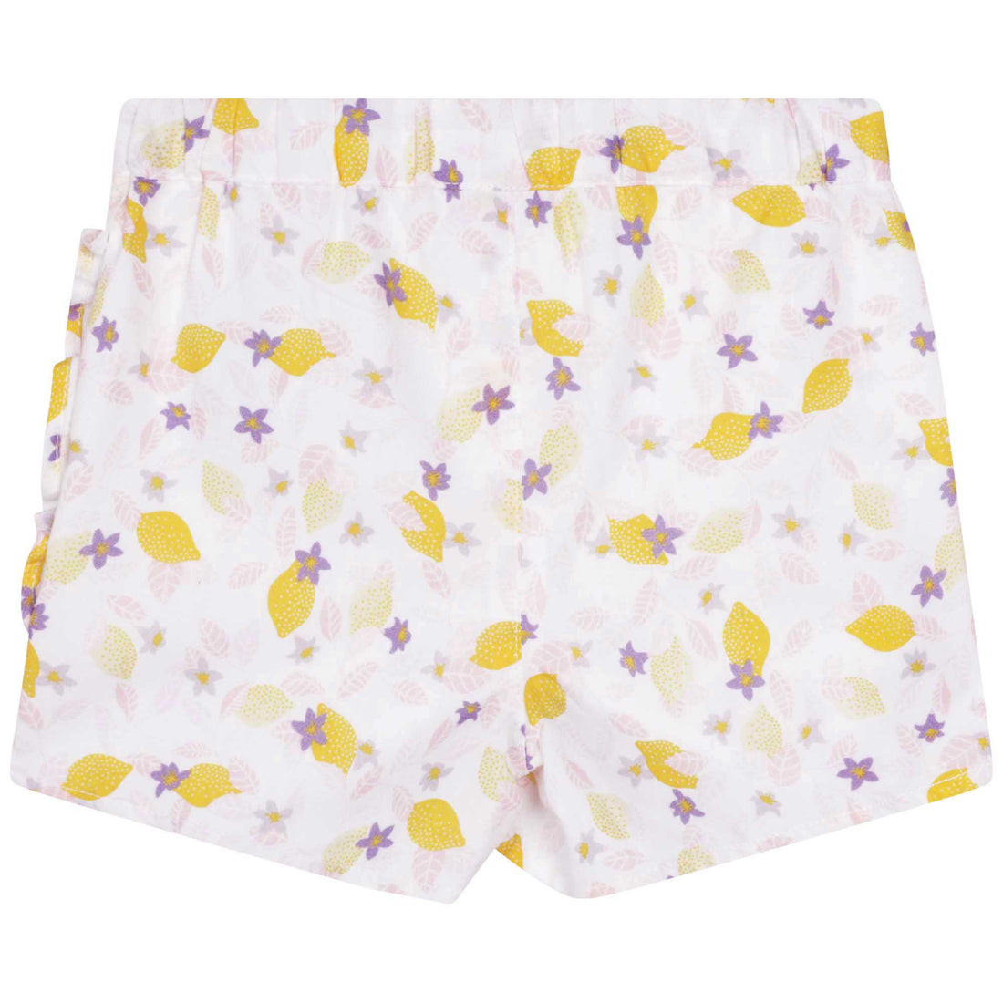 Shorts mit Zitronenmotiv