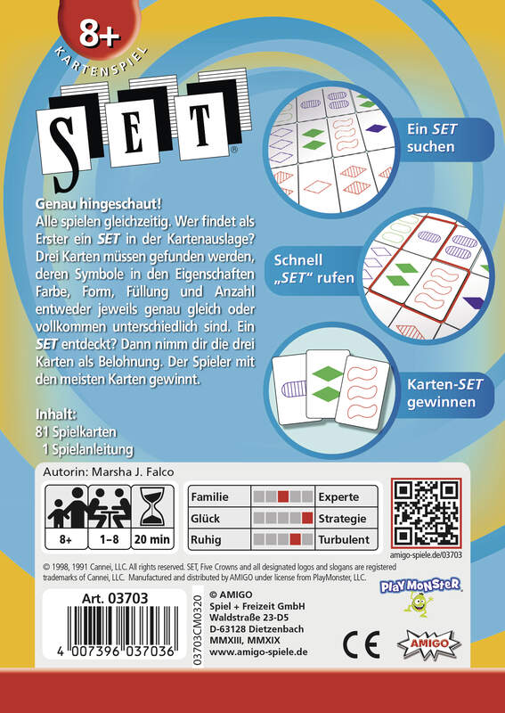 SET Kartenspiel