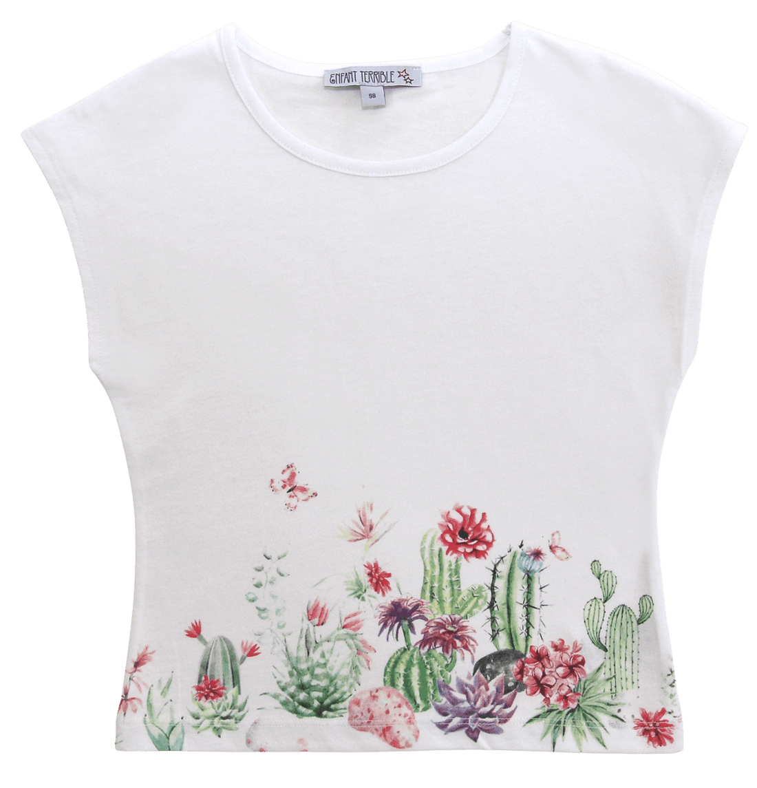 T-Shirt mit Kaktusdruck