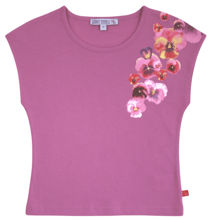 T-Shirt mit Blumendruck