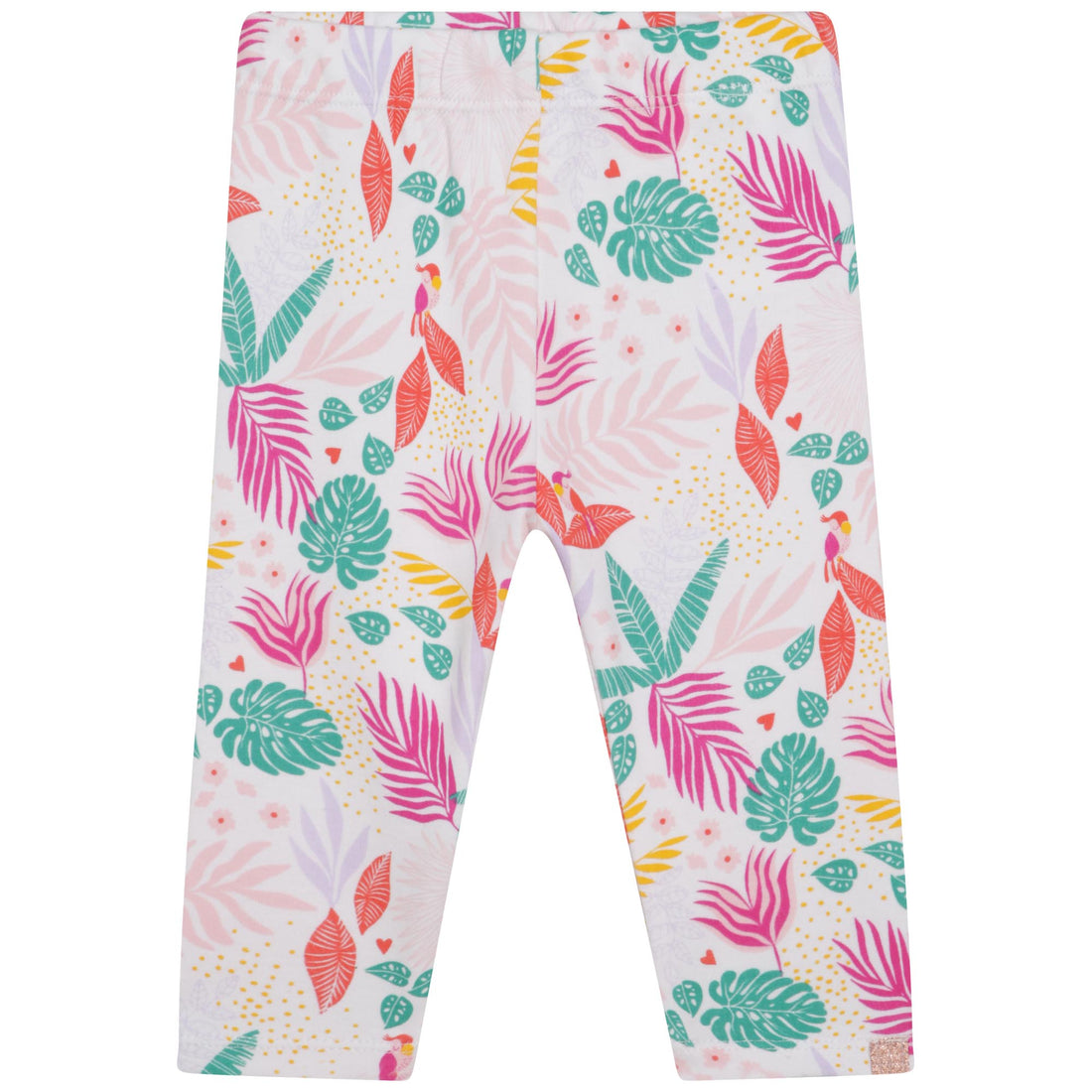 Leggings mit Tropenprint