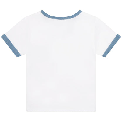T-Shirt mit Knopfleiste