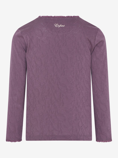 Langarmshirt Jacquard