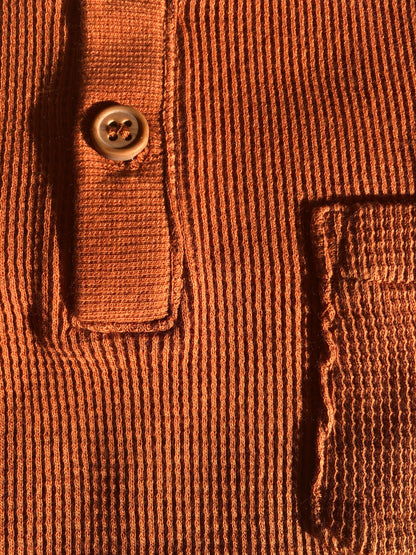 Langarm Shirt Waffle