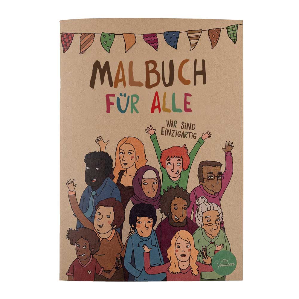 Hautfarben - Malbuch für alle!