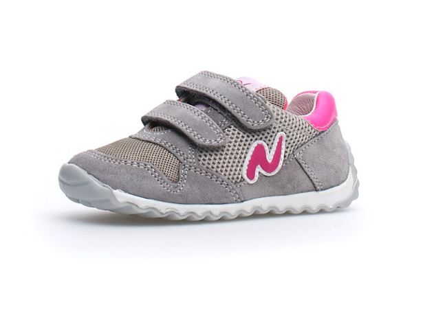 Kinder Sneaker Sammy 2 VL aus Stoff und Veloursleder