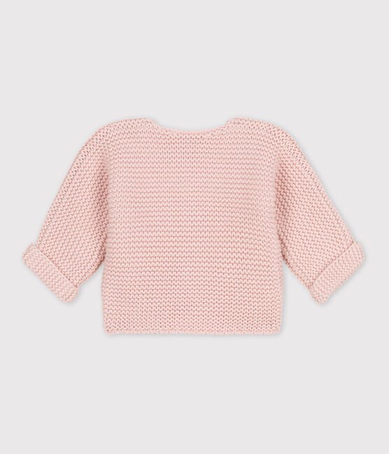 Baby Cardigan in Krausstrick