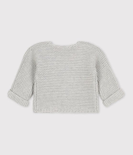 Baby Cardigan in Krausstrick