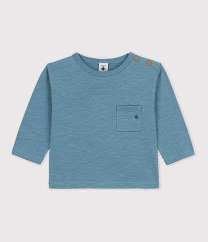 Langärmliges Baby T-Shirt aus Baumwolle
