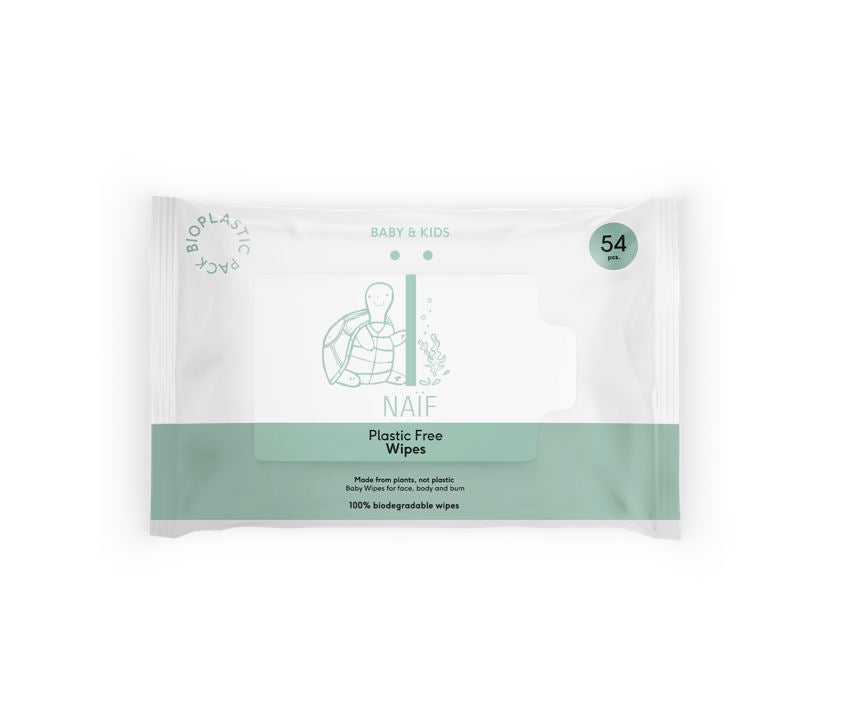 Plastikfreie Feuchttücher auf Basis von Eukalyptus - Plastic Free Baby Wipes