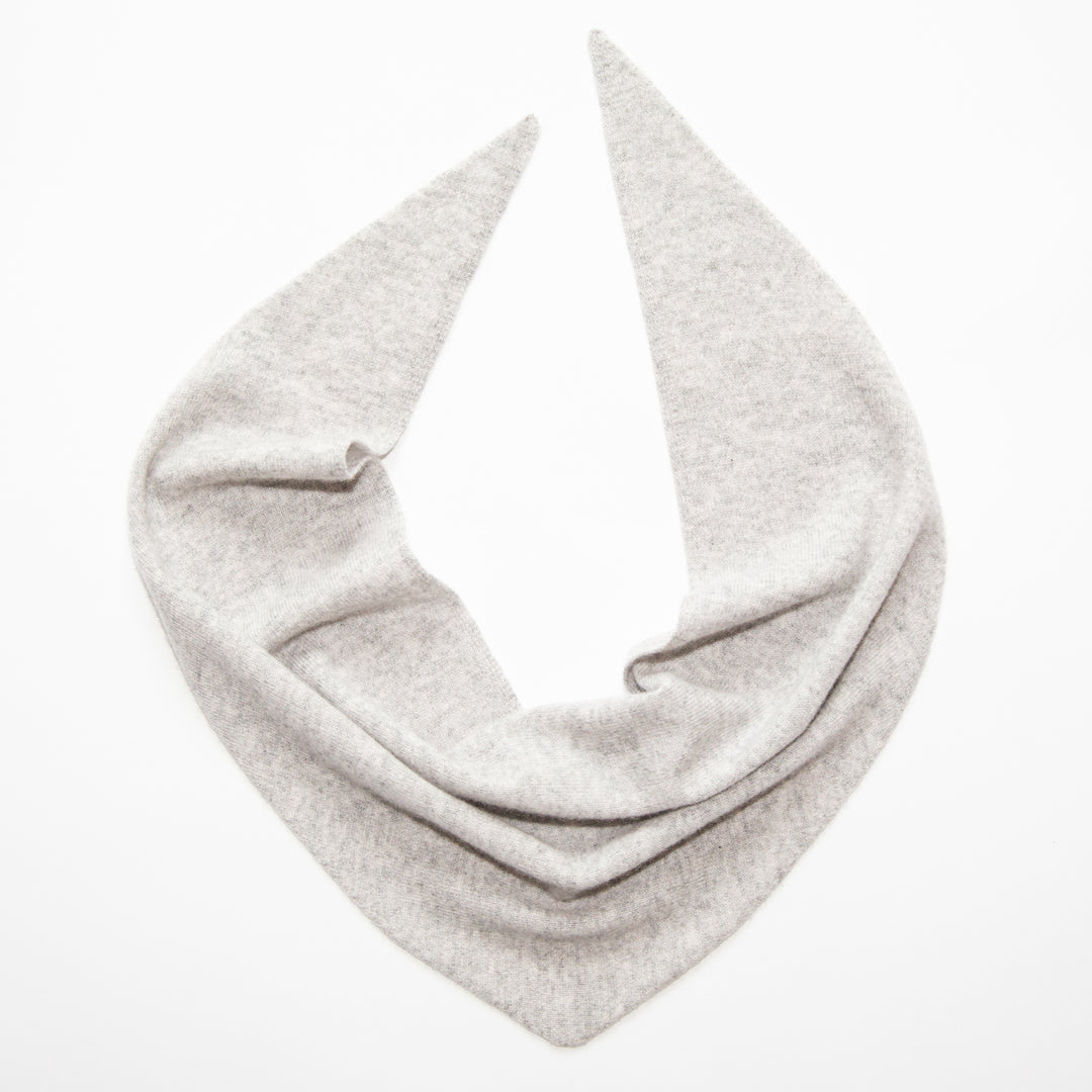 Kinder Dreieckstuch “Kim” - hellgrau